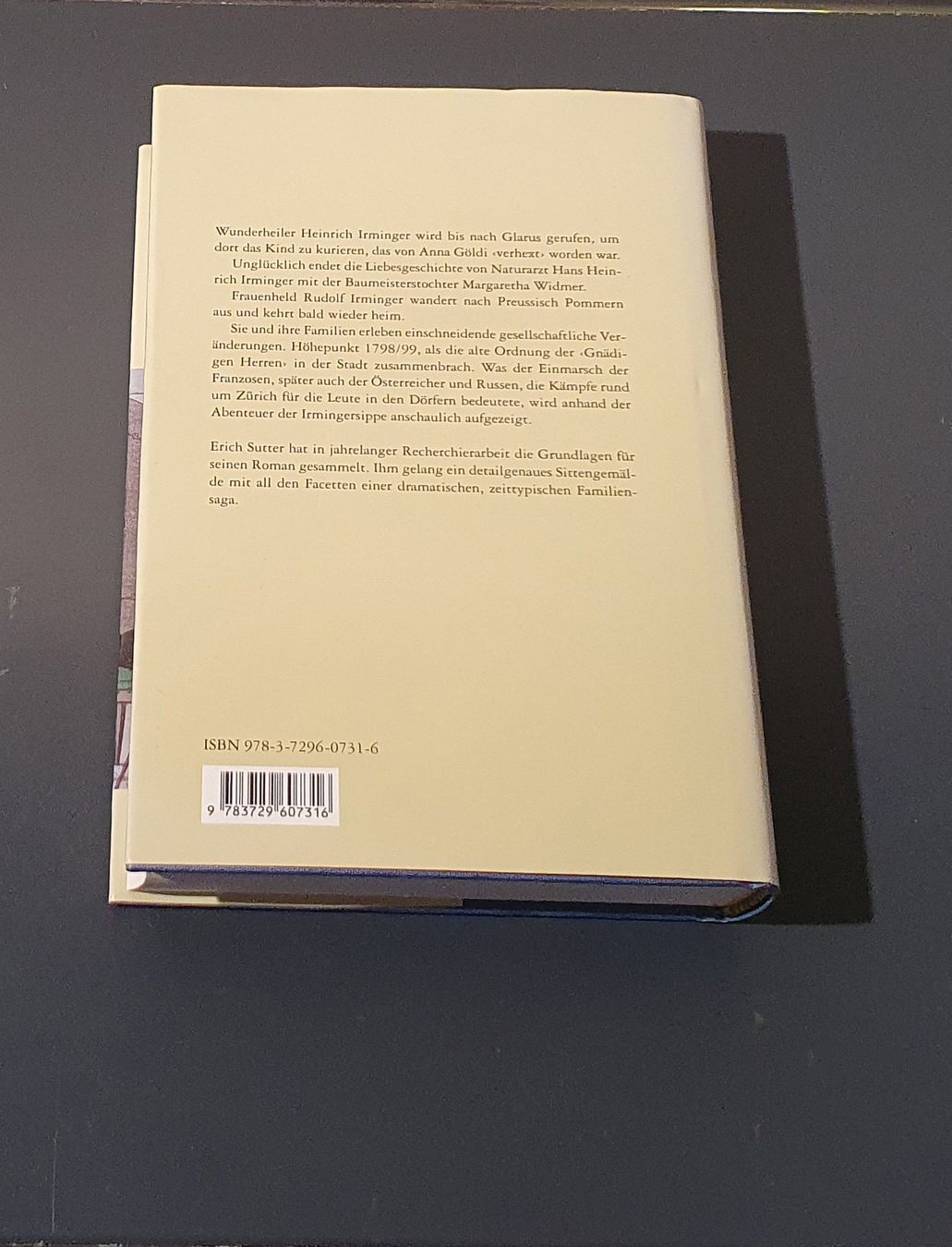 Libri: Irminger, Chirurgus von Erich Sutter – Usato da Dübendorf venduto da Povo 4