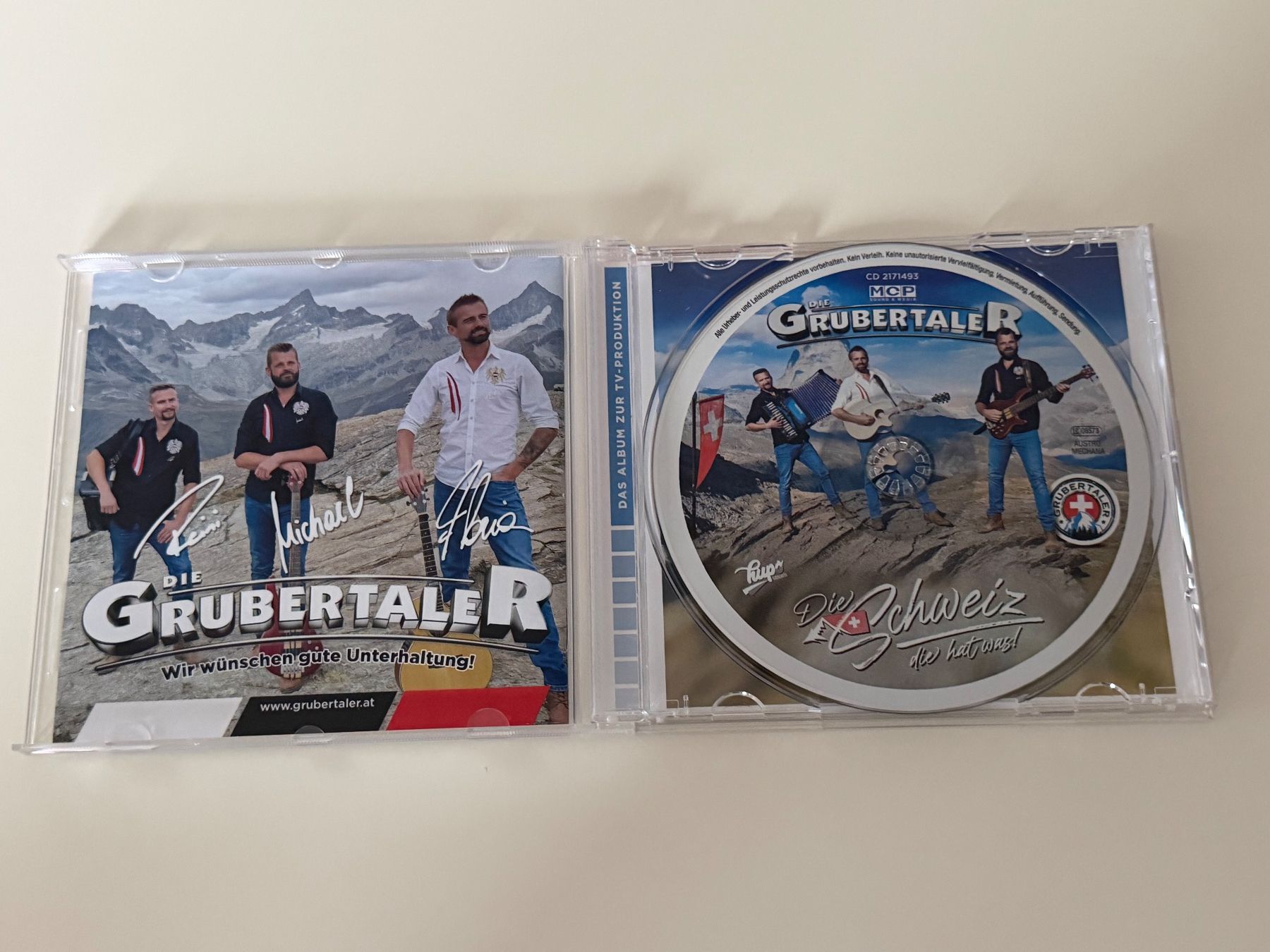 CD: Die Grubertaler - Die Schweiz die hat was! - CD – Usato da Altstätten SG venduto da sheamus 2