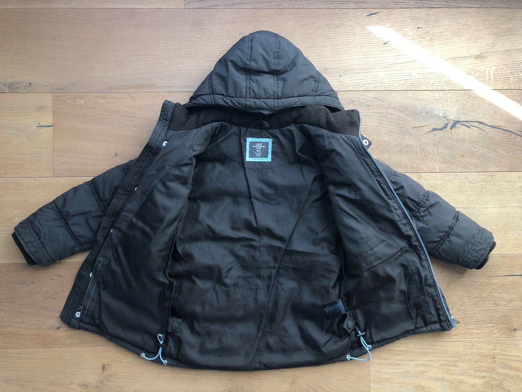H&M Giacche & Cappotti: Kinder- Winterjacke braun L.O.G.G. 110 – Usato da Grub AR venduto da DukeStatham 3