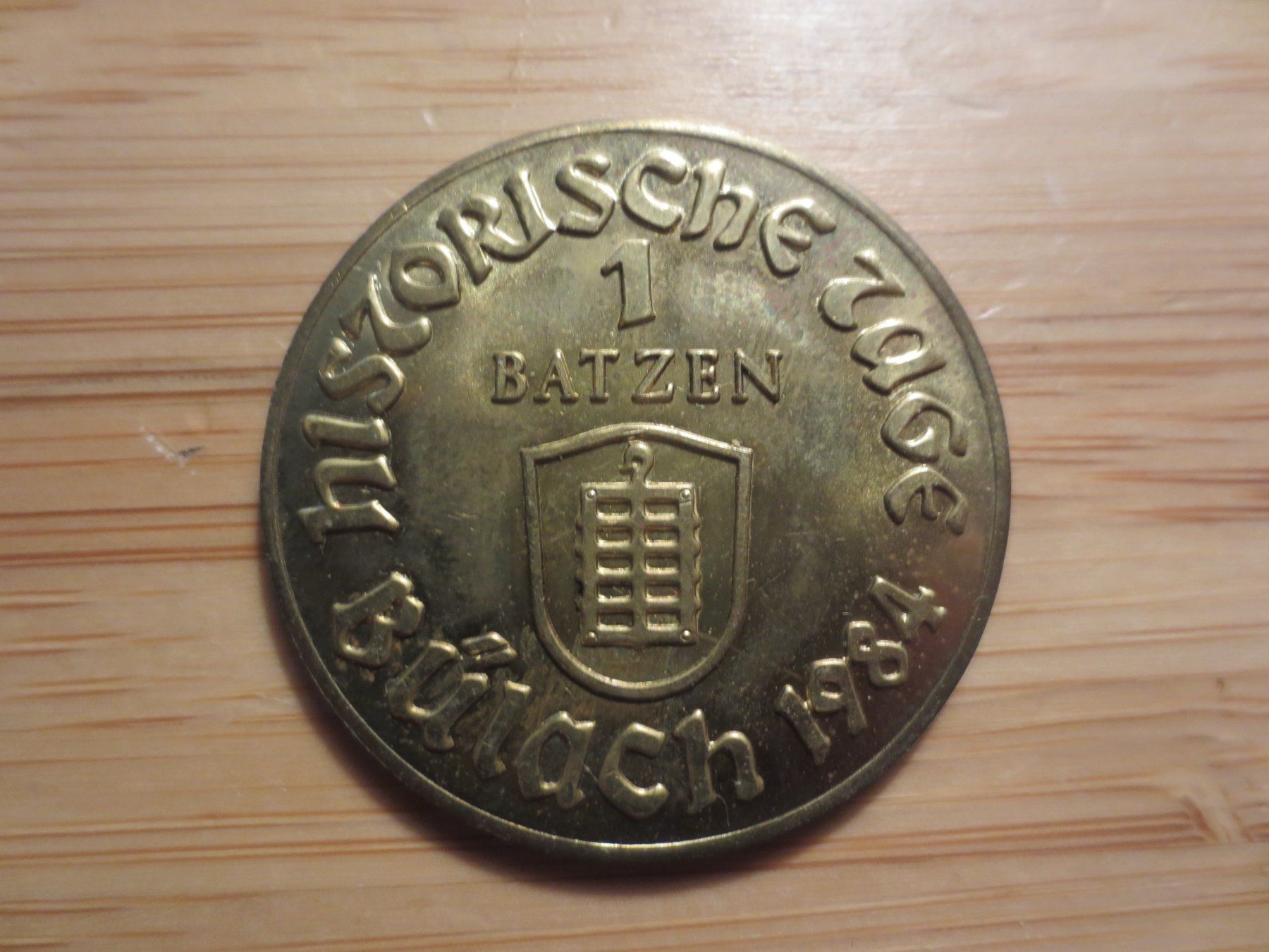 Medaglie: Medaille Bülach /1 Batzen – Usato da Weier im Emmental venduto da waefler03 1