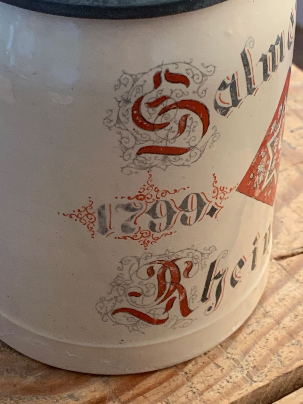 Bicchieri: Alter SALMEN Bräu Humpen – Usato da Bibern SO venduto da wecafra 6