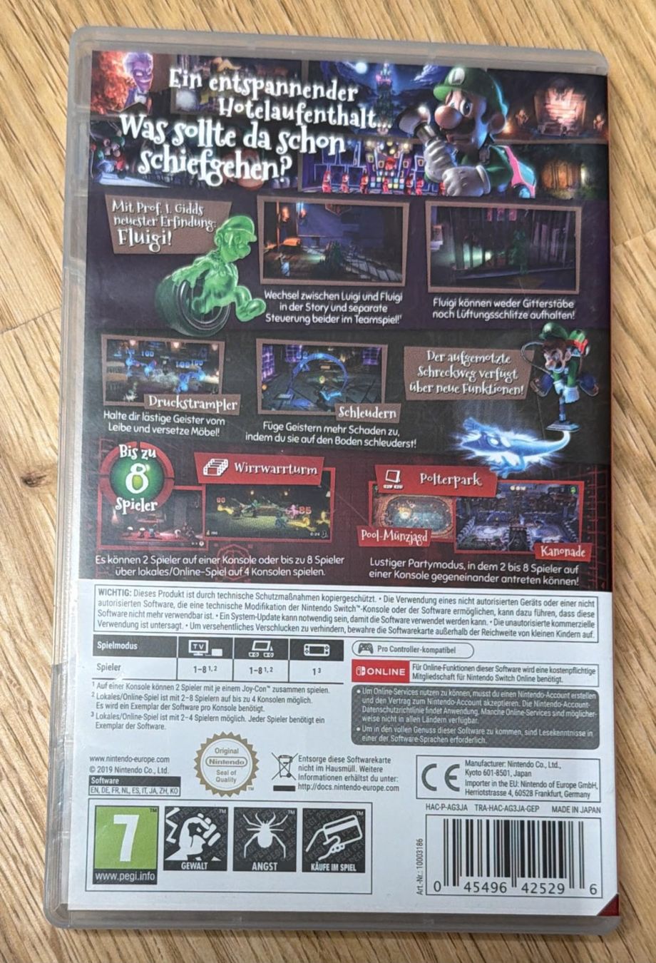Nintendo Giochi: NINTENDO SWITCH LUIGIS MANSION 3 – Usato da Zürich venduto da Frei-Occasionen 2