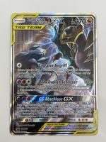 Seltene Pokémon GX Karte Knackrack & Giratina Tag Team SM193