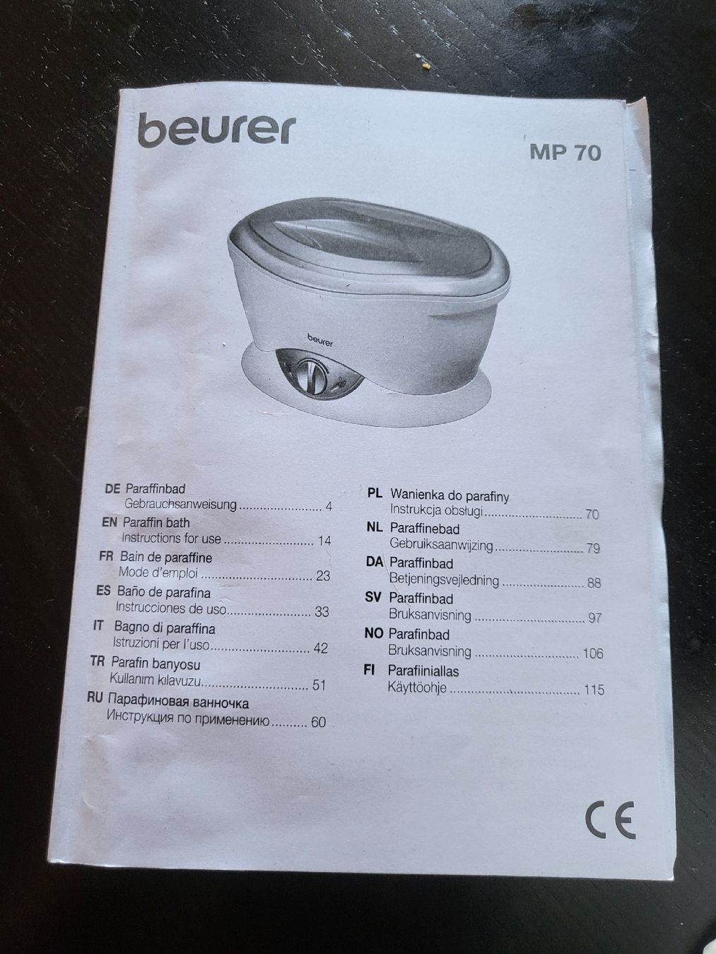 Beurer Altro per la cura del corpo: Beurer Parafinbad – Usato da Waltenschwil venduto da Noomi 2