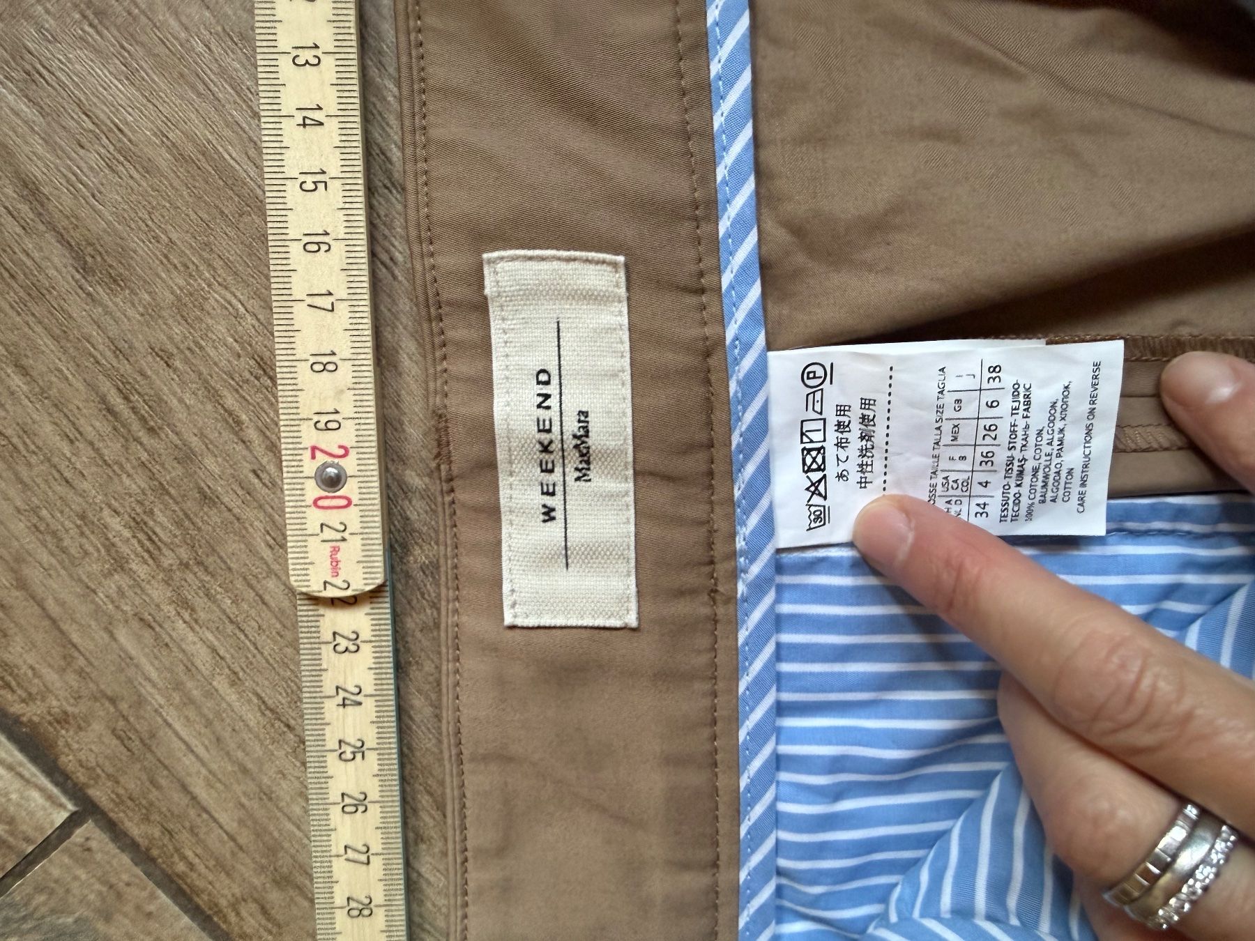 Max Mara Pantaloni: Weekend Max Mara Hose 34/36 – Usato da Brugg AG venduto da Simone28 1