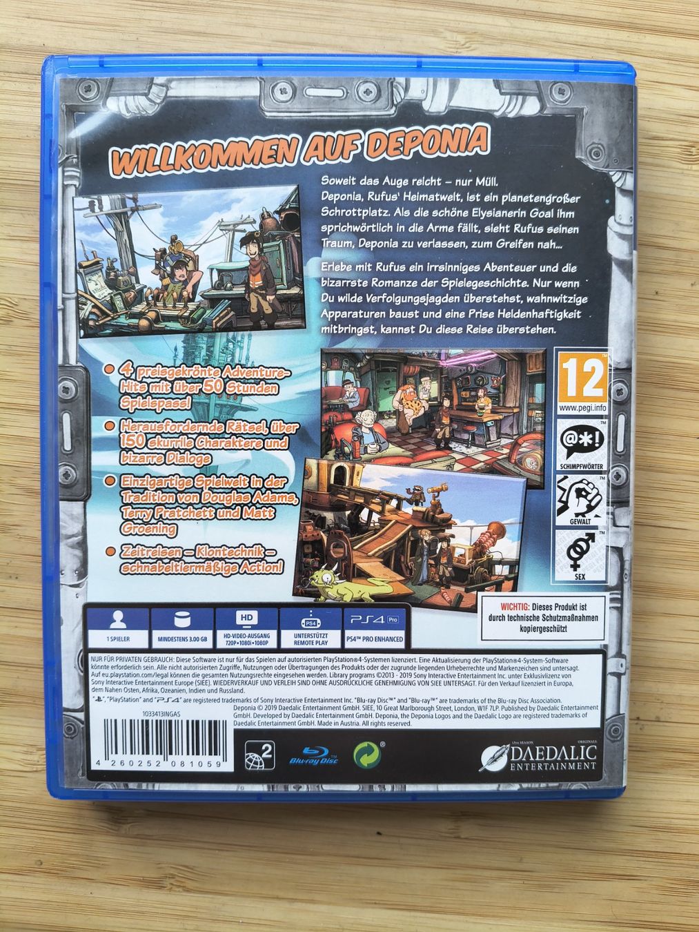 Giochi: Deponia - Collection (PS 4) – Usato da Riedholz venduto da ste_96cd 1