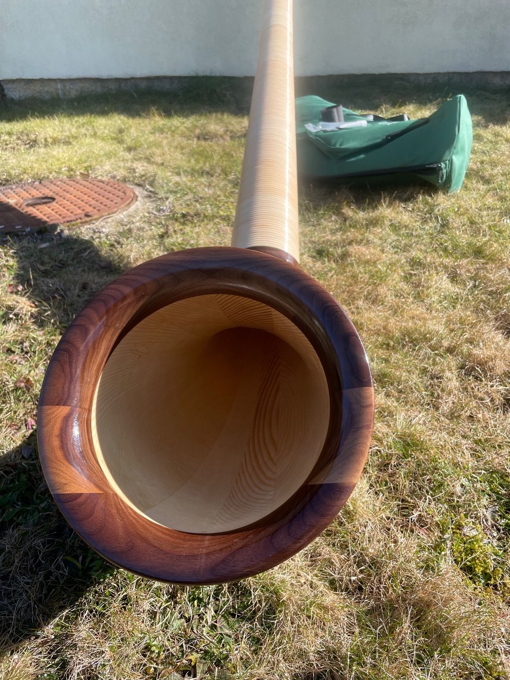 Strumenti musicali: Alphorn Rieger Spitzenklasse nuovo – Nuovo (secondo la descrizione) da Brè sopra Lugano venduto da ron_c2hb 2