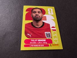 Panini FIFA Fussball WM 2026 Sticker Philipp Mwene AUT 8