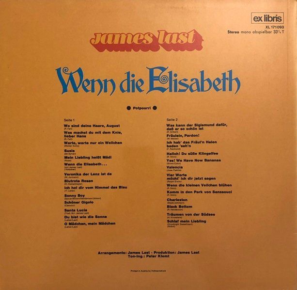Dischi in vinile: 6x LPs James Last – Usato da Grüningen venduto da azulvinyl 3