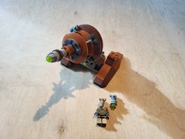 LEGO Star Wars Geonosian Cannon mit einem Geonosian Warrior