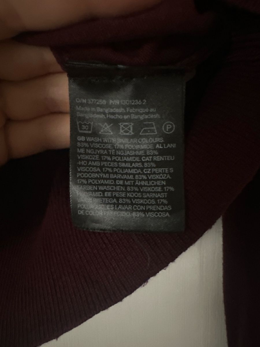 H&M Maglioni & Felpe: Pullover Divided H&M weinrot Grösse XS  – Usato da Buchs AG venduto da tifena 2
