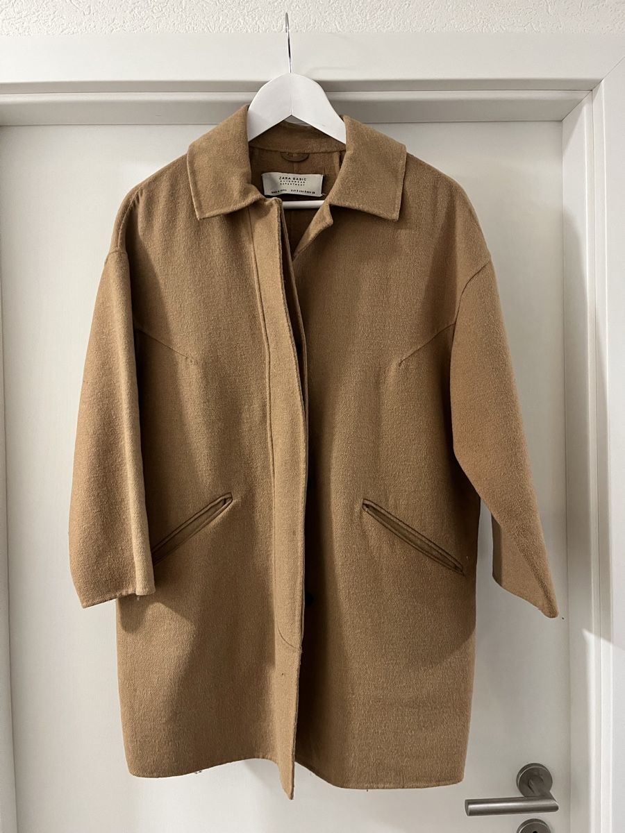 Zara Cappotti: Manteau Zara taille S brun camel – Usato da Hauterive NE venduto da Lipal