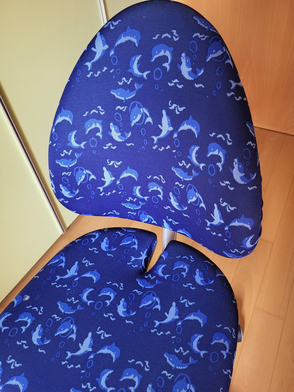 Moll Chaises: Moll Maximo Forte - ergonomischer Kinderstuhl blau – D'occasion à Berg par Yogi67 1