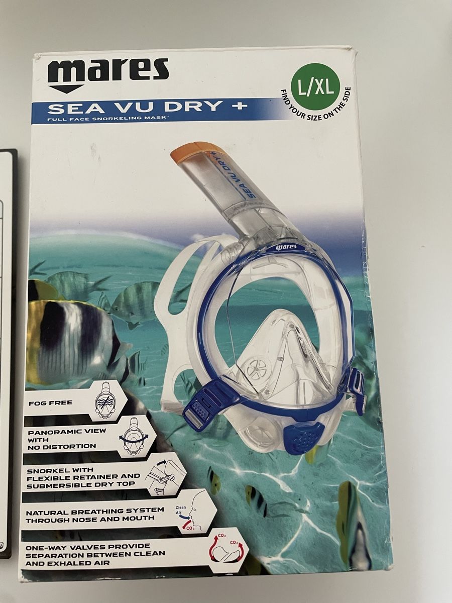 Mares Flossen, Masken & Schnorchel: Full Face Snorkeling mask (new) – Neu (gemäss Beschreibung) aus Knonau von wenwenwen