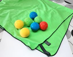 Schaumstoffbälle mit Matte - Balles en mousse avec tapis
