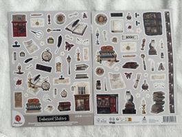 📚✨ Embossed Stickers Set Books | NEU! 🌟