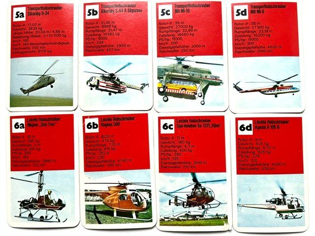 Giochi: Quartett Helikopter Art.: 0258 – Usato da Zürich venduto da gigimai67 4