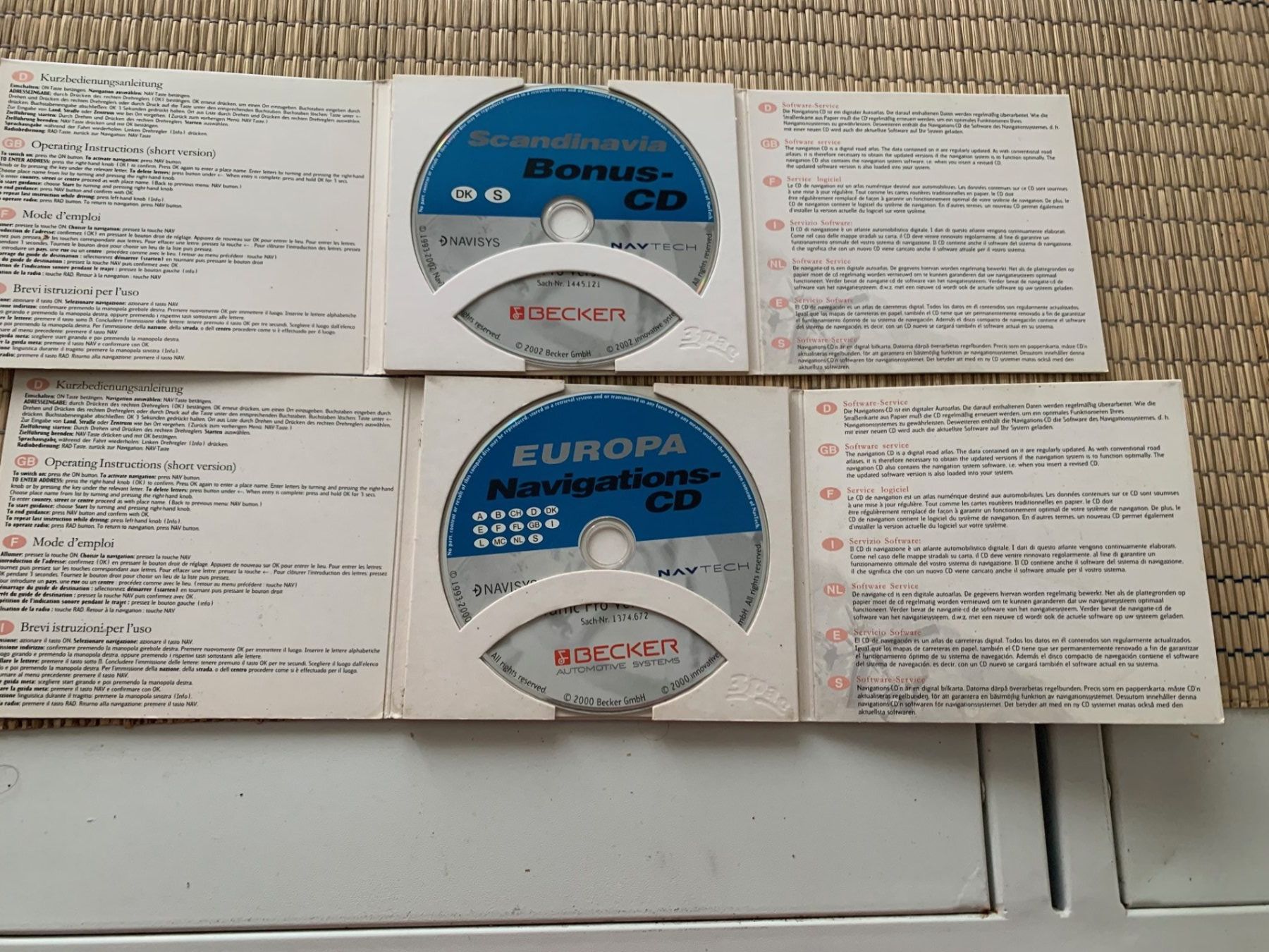 CD: Navigation Becker Automative Systems Radio +  Navigation CD – Usato da Emmen venduto da newdeal1970 1
