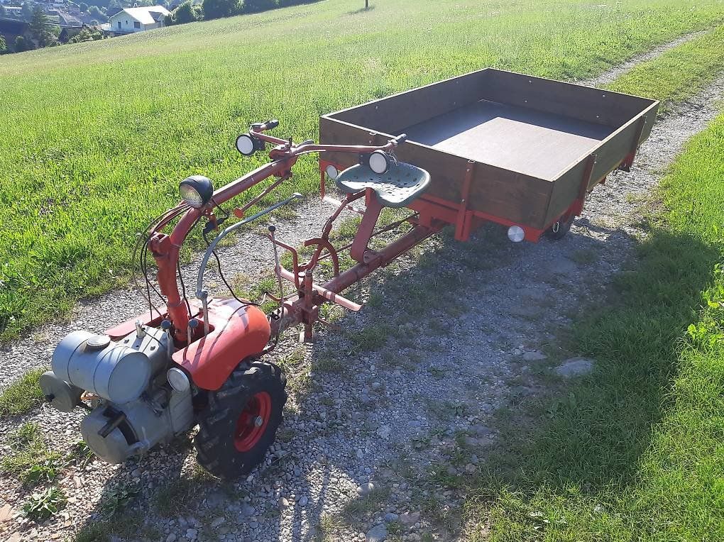 Bucher Tutte le macchine: Einachser Bucher K4 mit Anhänger – Usato da Herisau venduto da rensig 2