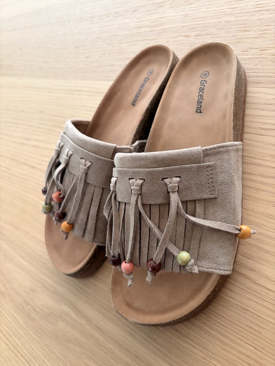 Graceland Scarpe da donna: Sandalen Graceland Fransen  – Nuovo (secondo la descrizione) da Sirnach venduto da Massaro522 1