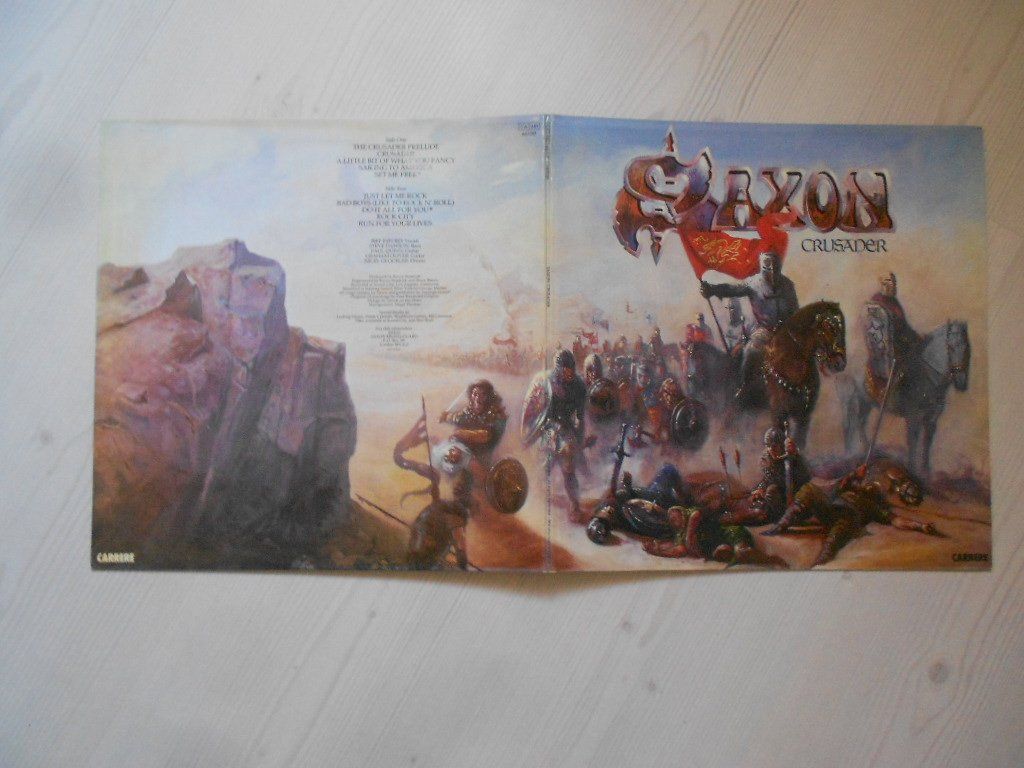 Vinyles: SAXON  -  CRUSADER – D'occasion à Bex par Giorgiob 2