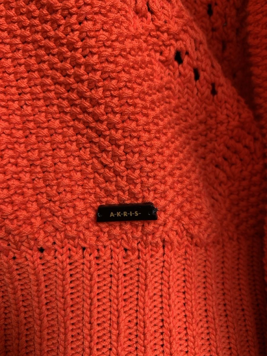 Akris Pullover & Sweatshirts: AKRIS: Neuer Pullover mit Anemones Jacquard, NP CHF 1090.- – Neu (gemäss Beschreibung) aus Luzern von paulablue 1