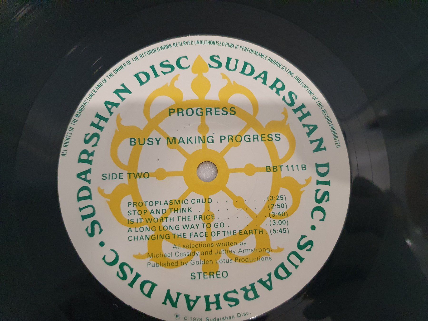 Dischi in vinile: Progress – Busy Making Progress – Usato da Uster venduto da Vinyl-Leidenschaft 6