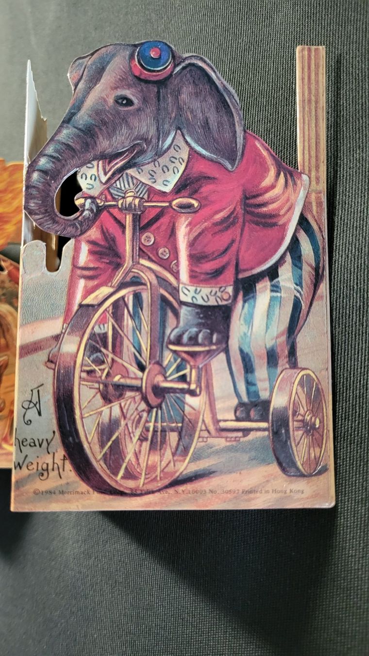 Cartes: Old Fashioned Decorative FOLD-OUT CIRCUS – Neuf avec emballage d'origine à Basel par spinne02 6