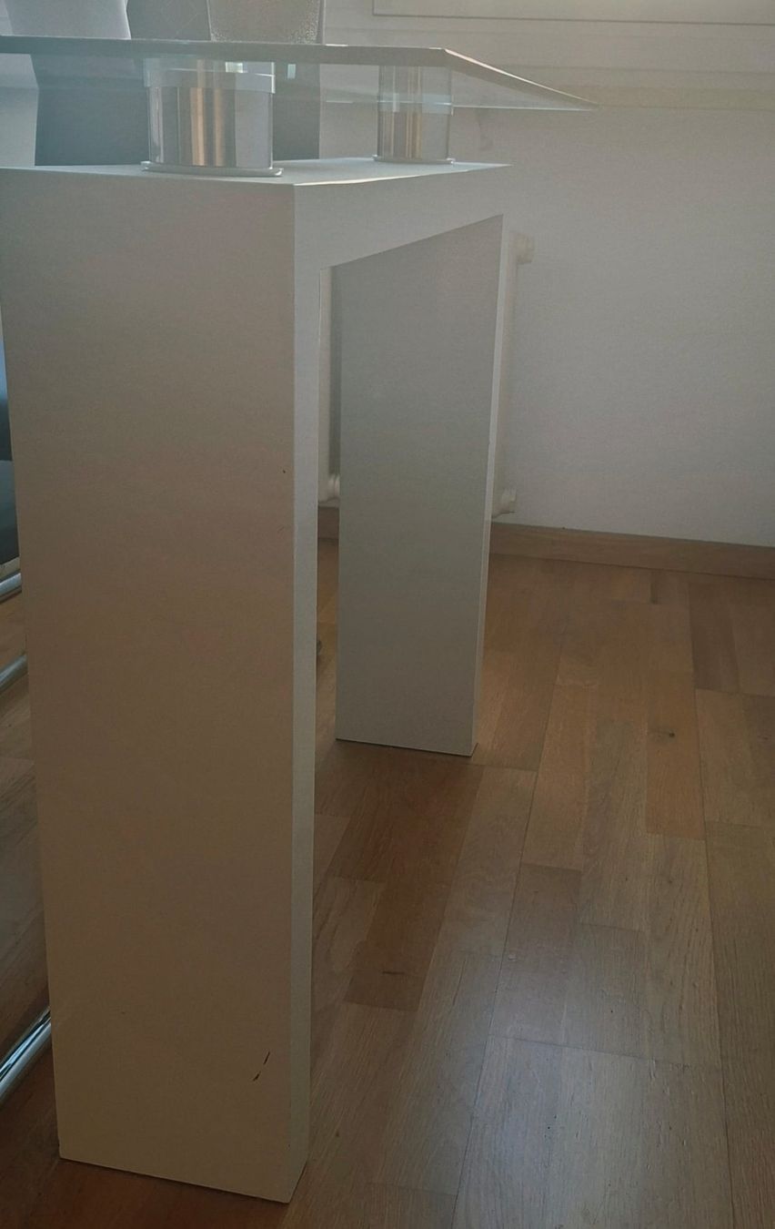 Tische: Esstisch mit Glasplatte – Gebraucht aus Laufen von nostalgie0811 4