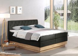 Boxspring Massiva 200x200cm mit Stauraum