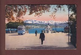 ZÜRICH - Bürkliplatz - Tram - 1929