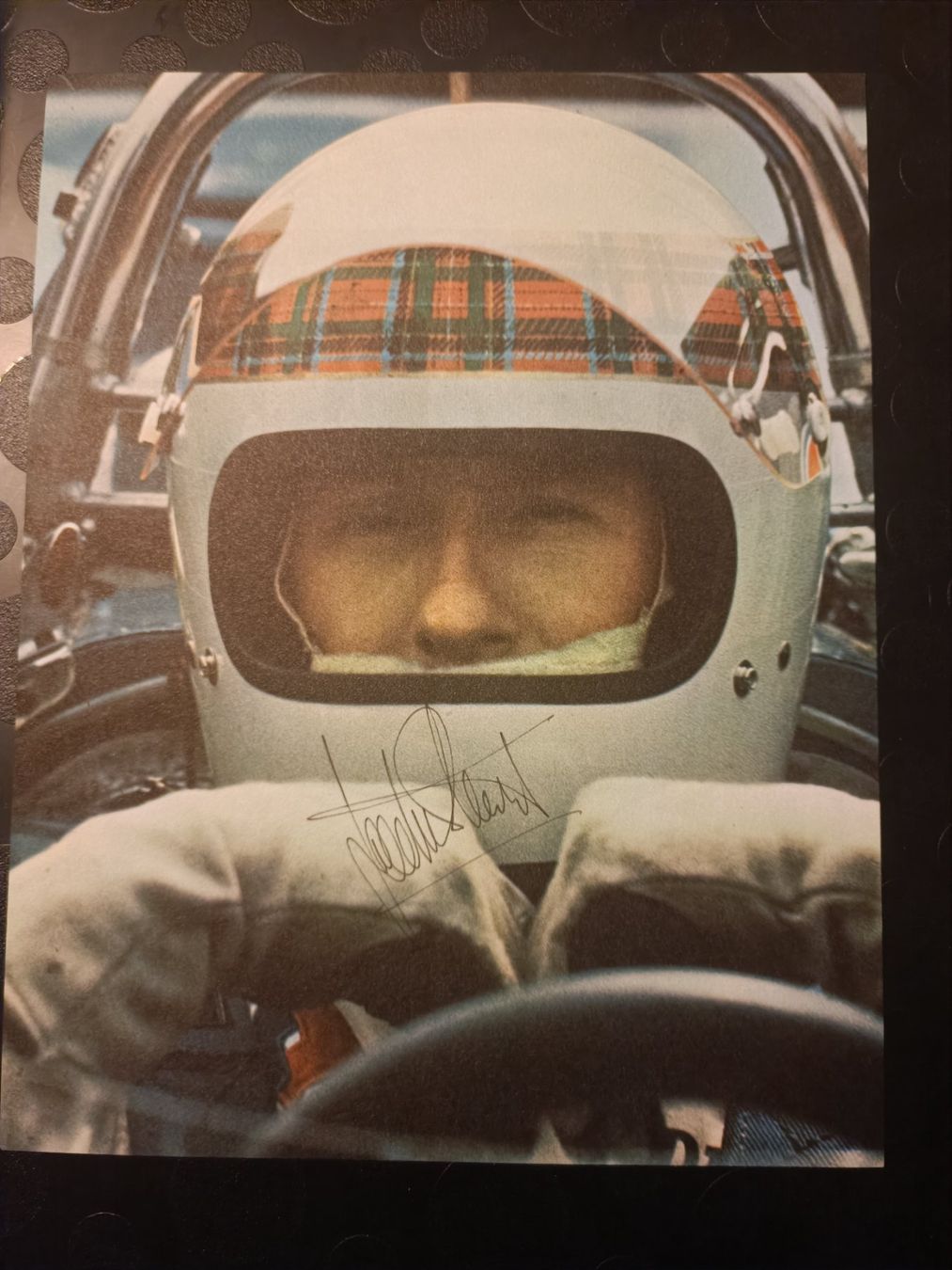 Autografi: Jackie Stewart -Formel 1 Weltmeister -handsigniert – Usato da Menziken venduto da Artographs