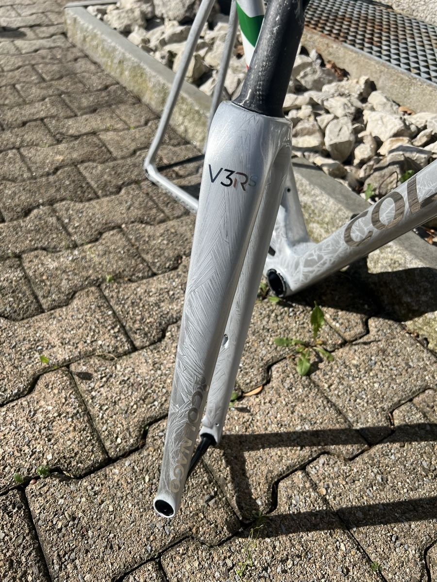 Colnago Biciclette: Colnago V3Rs Disc Frameset, frozen silver – Nuovo (secondo la descrizione) da Kriens venduto da Velochetti_Kriens 1