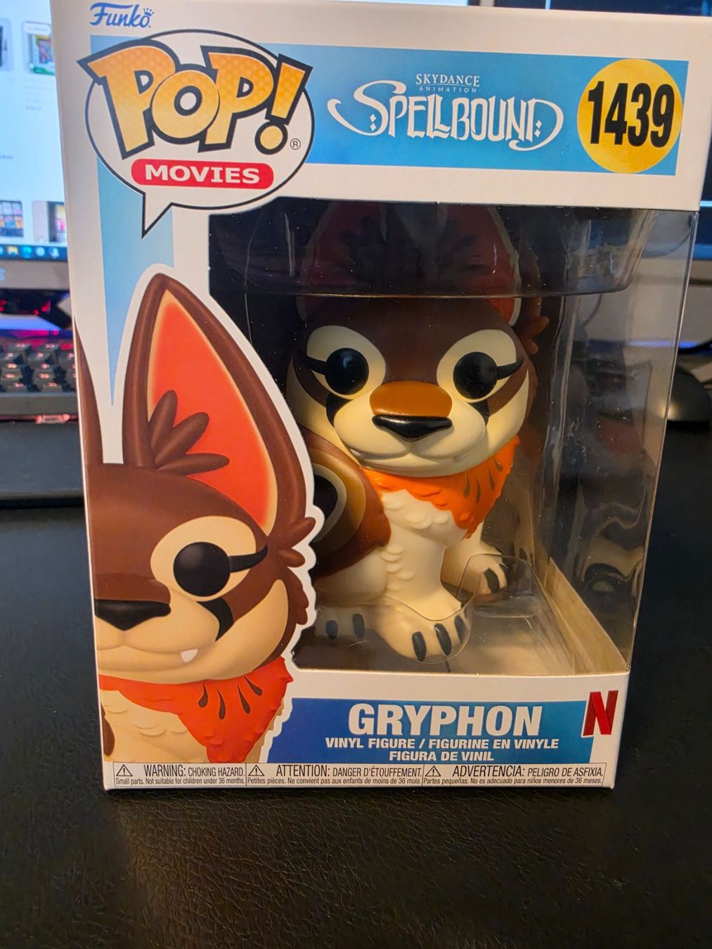 Funko Statuette: Funko Pop! Spellbound Gryphon Figur #1439 – Nuovo e nell'imballaggio originale da Widnau venduto da selvedan