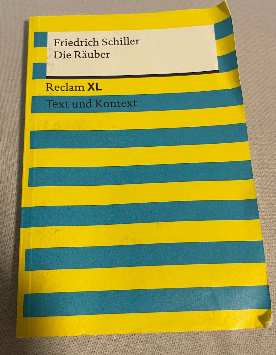 Libri: Reclam: Die Räuber XL-Version – Usato da Uster venduto da ali_mp6n