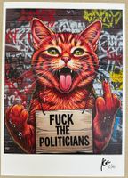 KeC: Fuck the Politicians, signiert 5/10