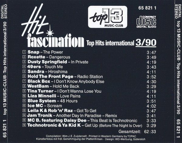 CDs: Hit Fascination 3/90 F3 – Gebraucht aus Sessa von fraenklishop 1