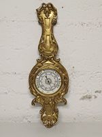 Antikes Wandbarometer von G. Passoni (Goldtime, Italien)
