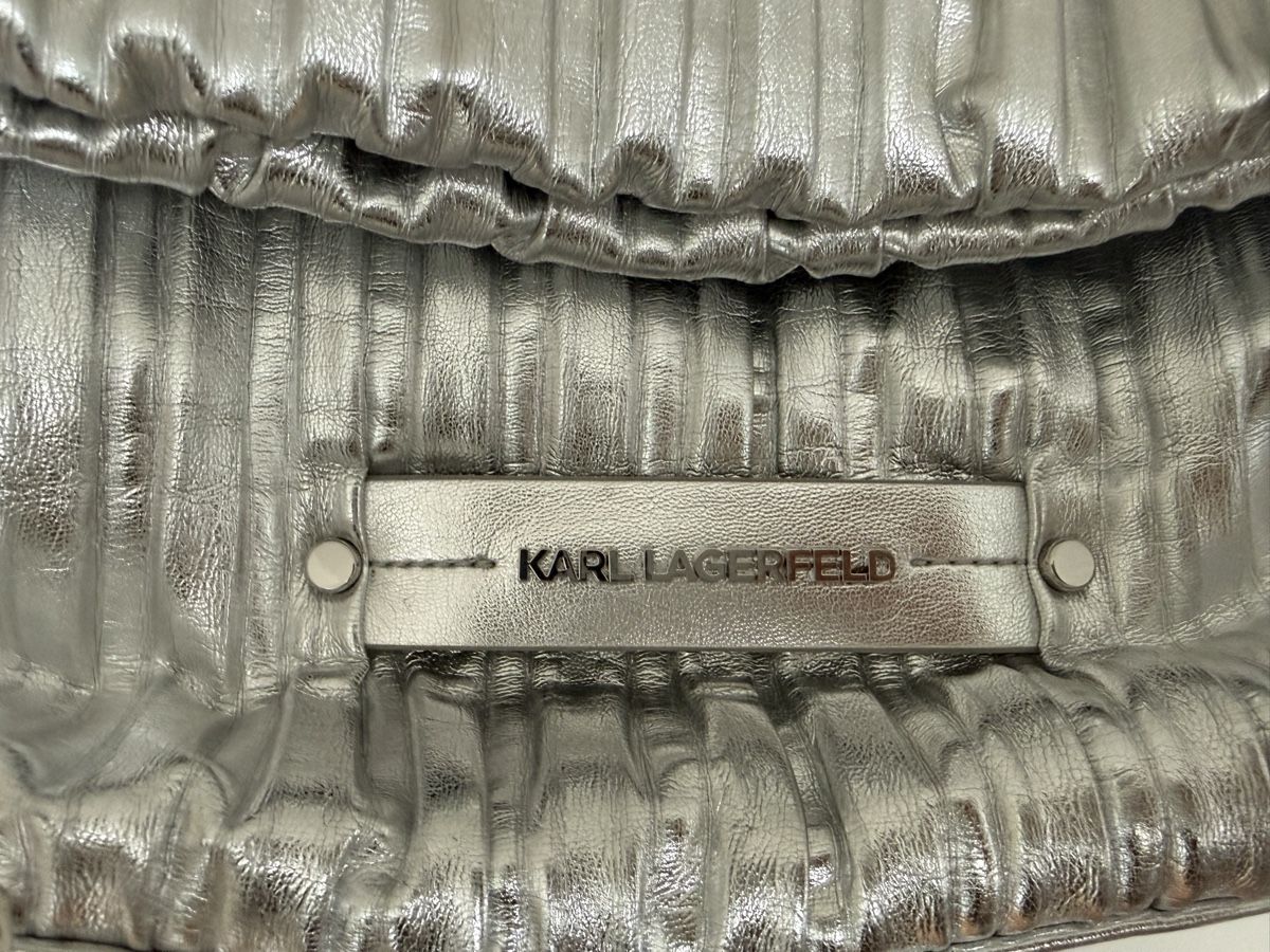 Karl Lagerfeld Borse da donna: Karl Lagerfeld Tasche in silber – Usato da Eglisau venduto da Nic1906 4