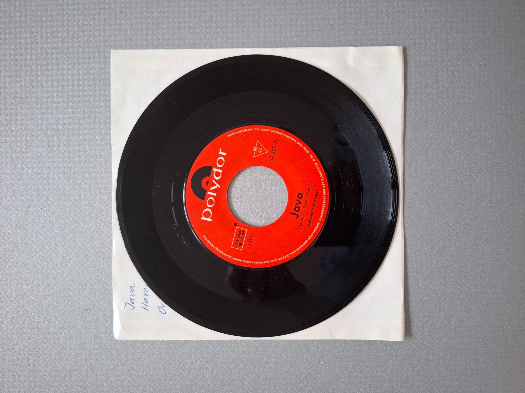 Schallplatten: Orchester Max Greger - Java – Gebraucht aus Arbon von pendulum 1