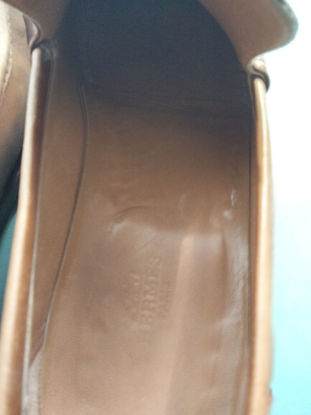 Hermès Scarpe da uomo: Hermès Mokassins Leder Gr. 43 camelbraun – Usato da Küsnacht ZH venduto da turtlehouse 3