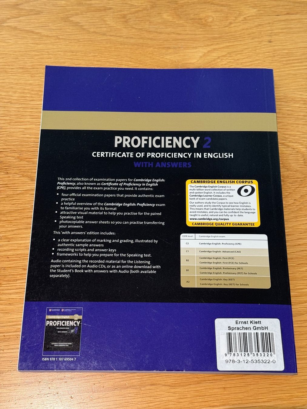 Bücher: Cambridge English / Objective Proficiency Student's Books – Neu und originalverpackt aus Lenzburg von Li-Lo 3