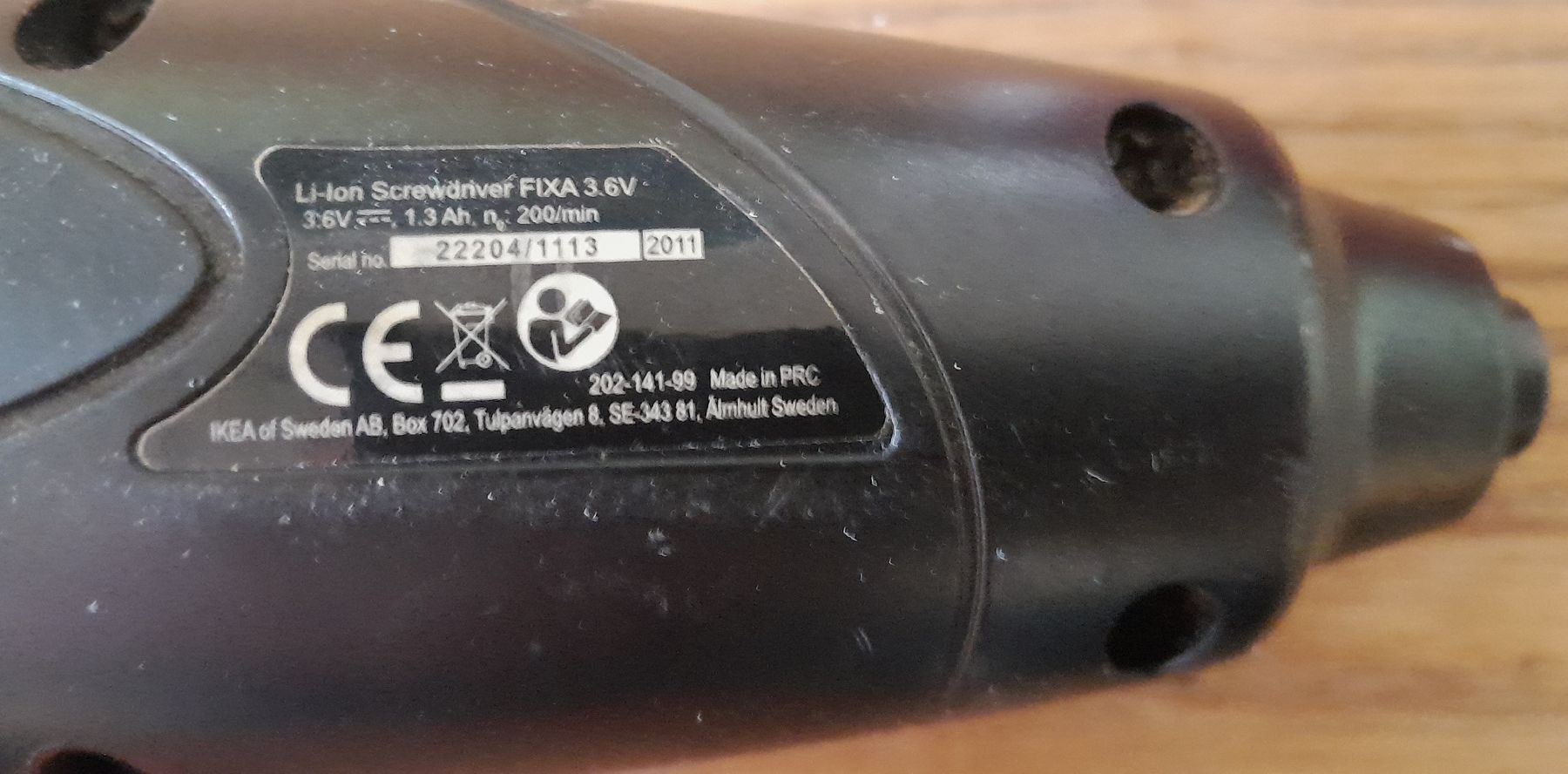 Tutte le macchine: Akkuschrauber FIXA 3.6V mit Ladegerät – Usato da Adlikon b. Andelfingen venduto da Kraemse 3