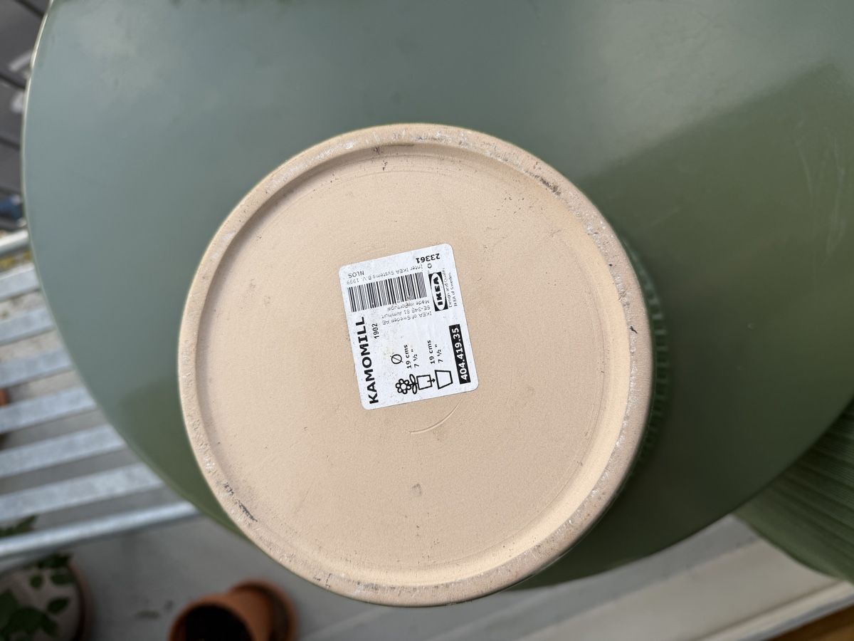 Ikea Vasi per fiori: Grüner Blumentopf Kamomill IKEA – Usato da Zürich venduto da Nadgb1303 1