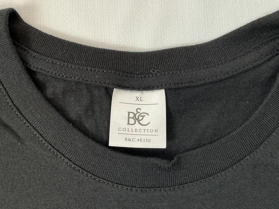T-shirt: B&C Collection T-Shirt schwarz XL – Nuovo (secondo la descrizione) da Richterswil venduto da Restwert_Richterswil 3