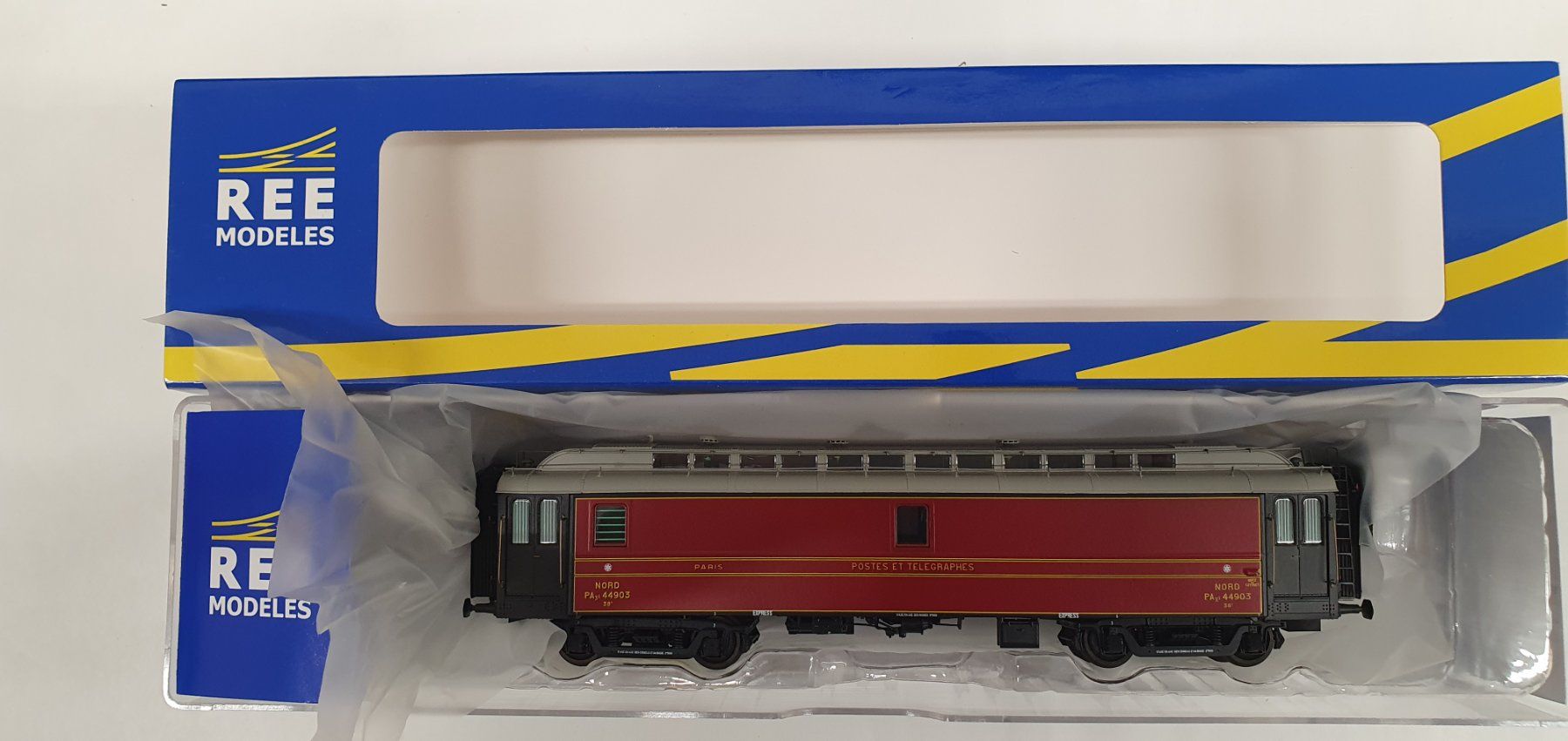 Ccc Modellini di ferrovie: REE VB-052 SNCF/NORD Postwagen Ep II, 16m – Nuovo e nell'imballaggio originale da Würenlos venduto da juruth
