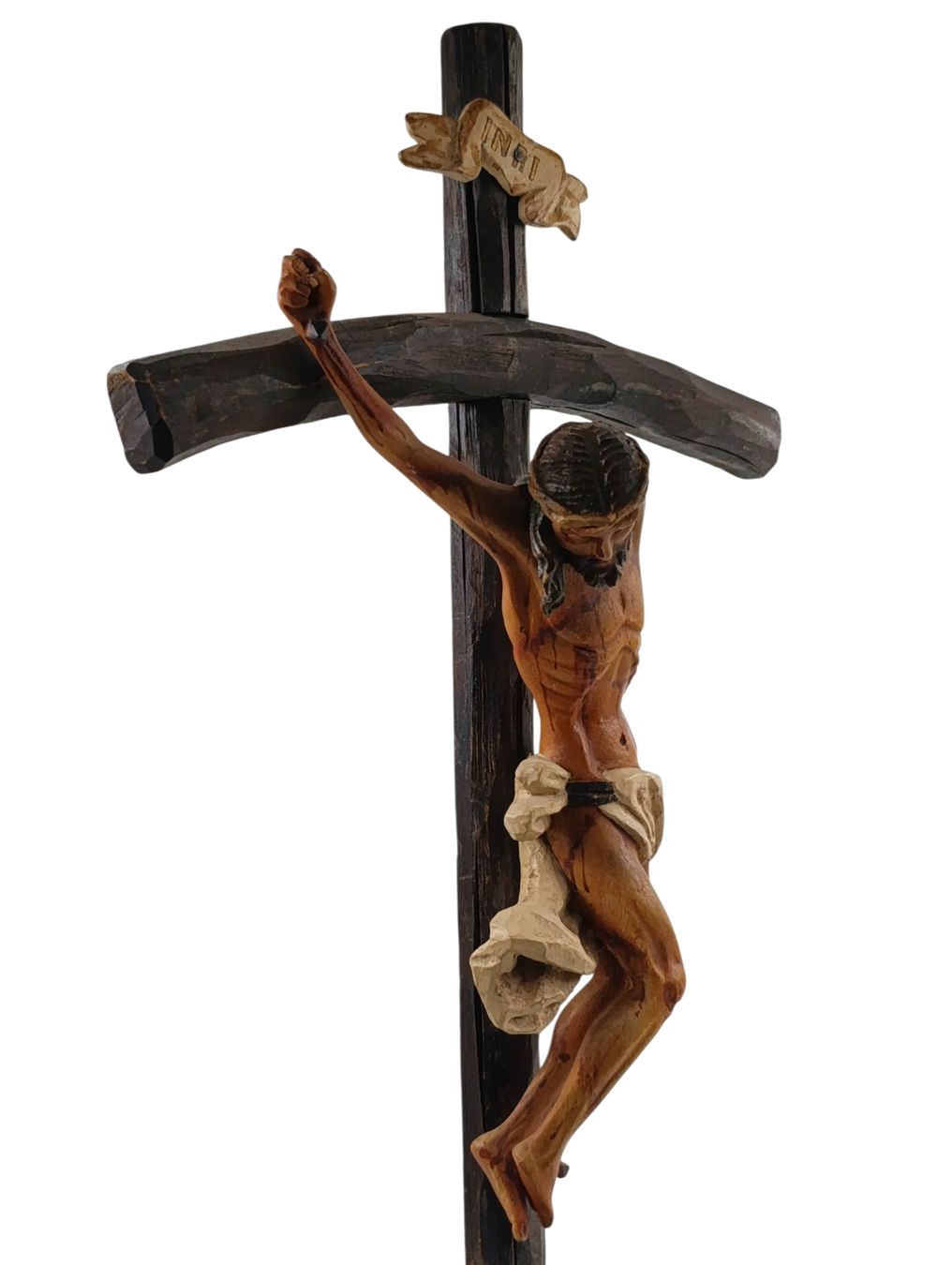 Sculture & Statue: Grosser antiker Barock-Kruzifix   – Usato da Hochfelden venduto da Relict 4