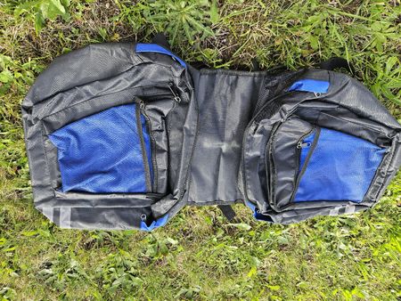 Praktische Velo Gepäckträgertasche, neuwertig, schwarz