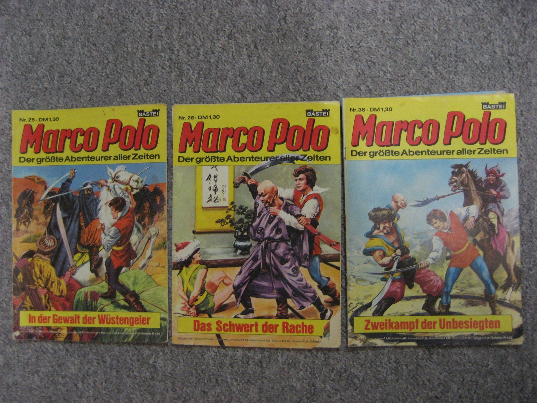 Fumetti: Marco Polo 25,26,36 – Usato da Bottighofen venduto da Spiderman61