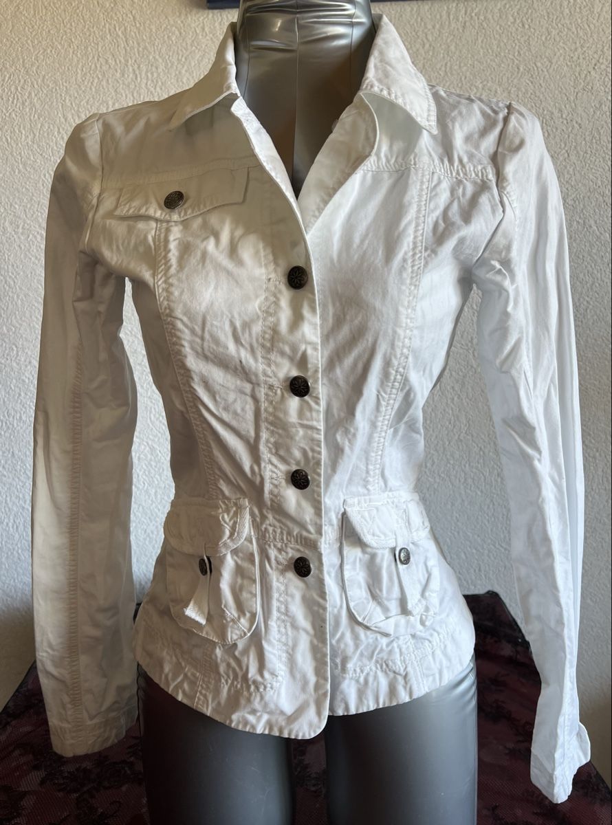 Giacche: Veste d'été blanche taille 16 ans – Usato da Chézard-St-Martin venduto da Cheyenne_75